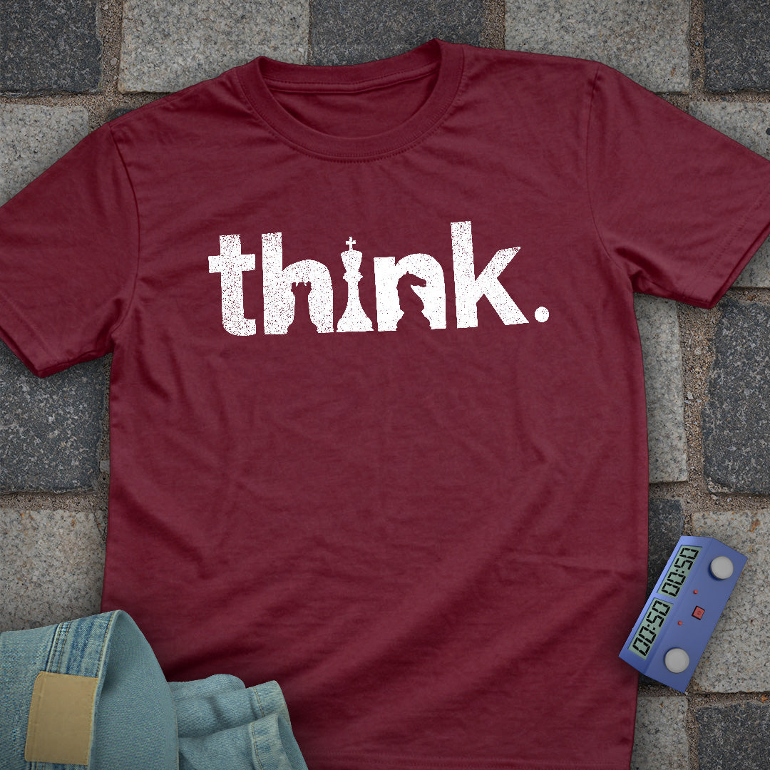 Think Shapes Chess T-Shirt