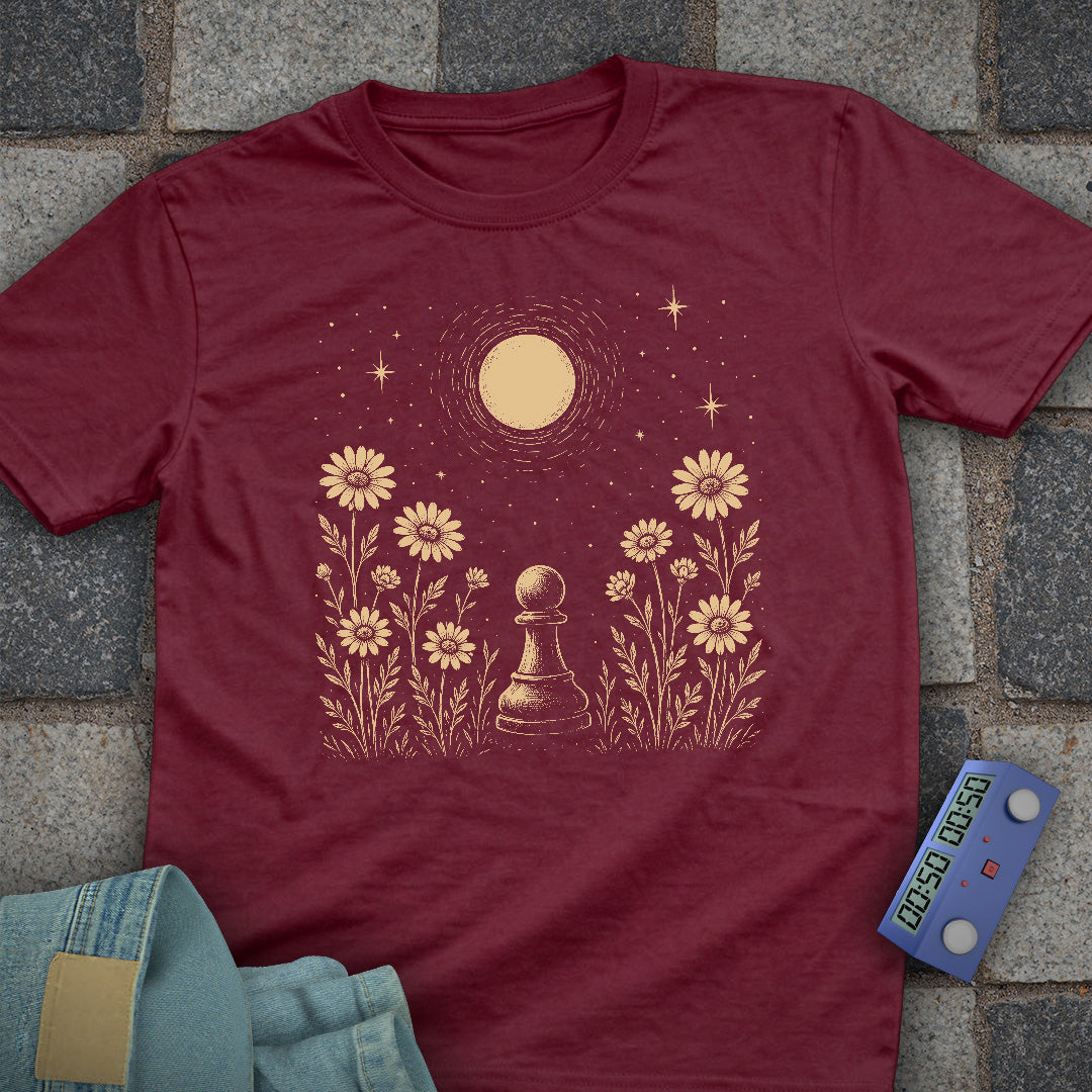 Press Flowers Pawn T-Shirt