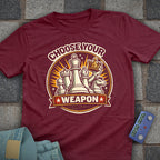 Choose Weapon Chess T-Shirt