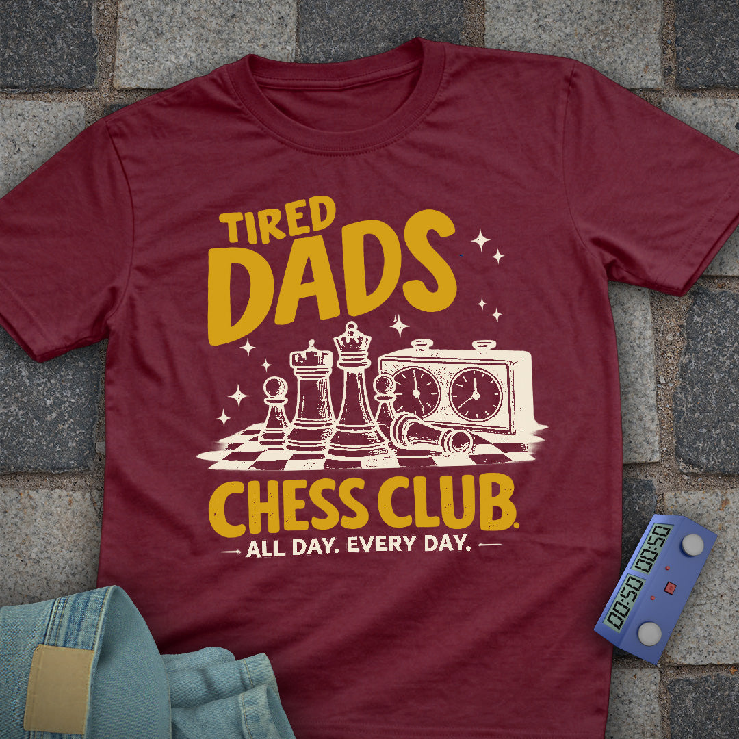 Dad Chess Club T-Shirt