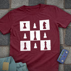Square Style Chess T-Shirt