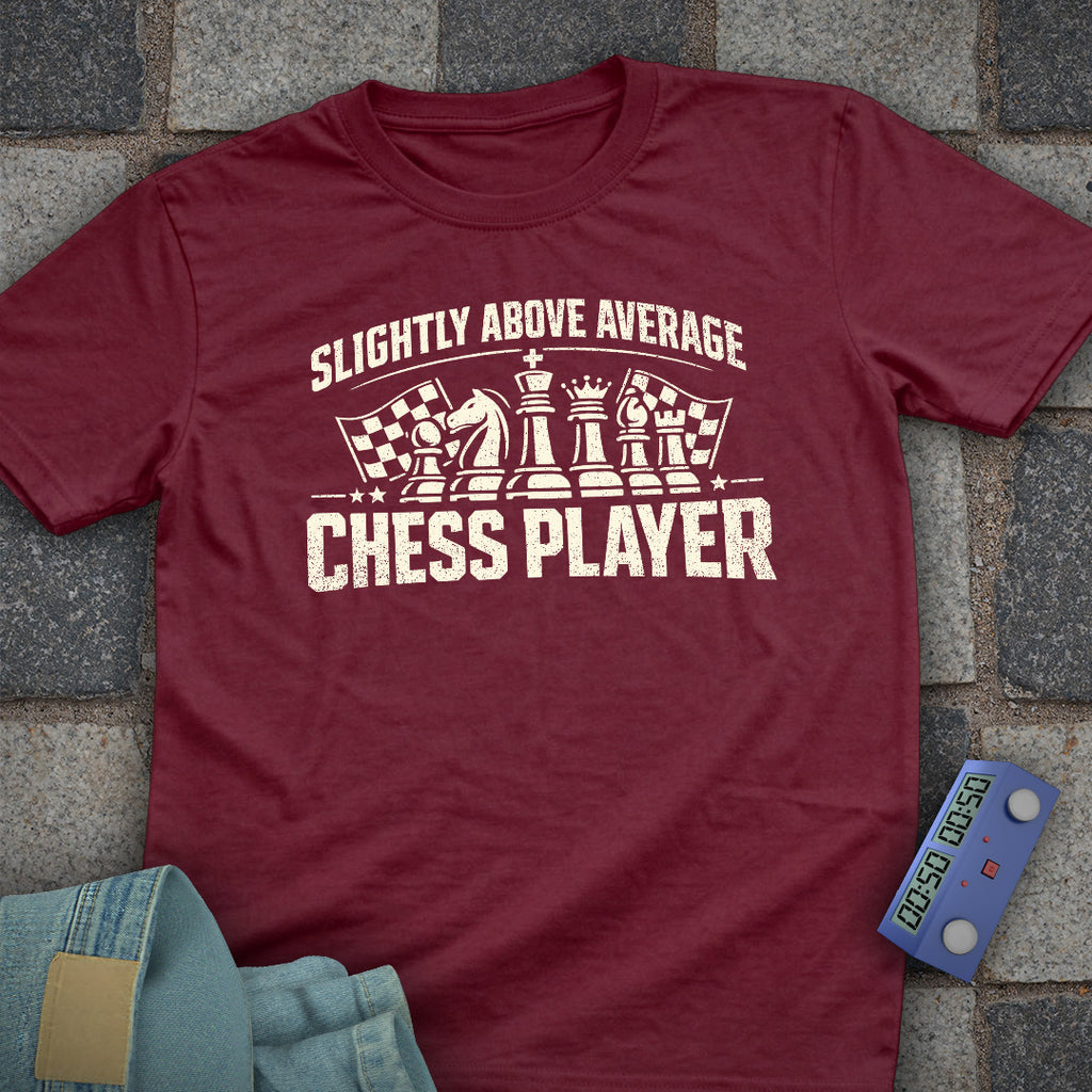 Slightly Average Chess T-Shirt