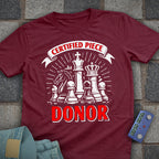 Certified Donor Chess T-Shirt