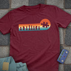 Strip Autism Chess T-Shirt