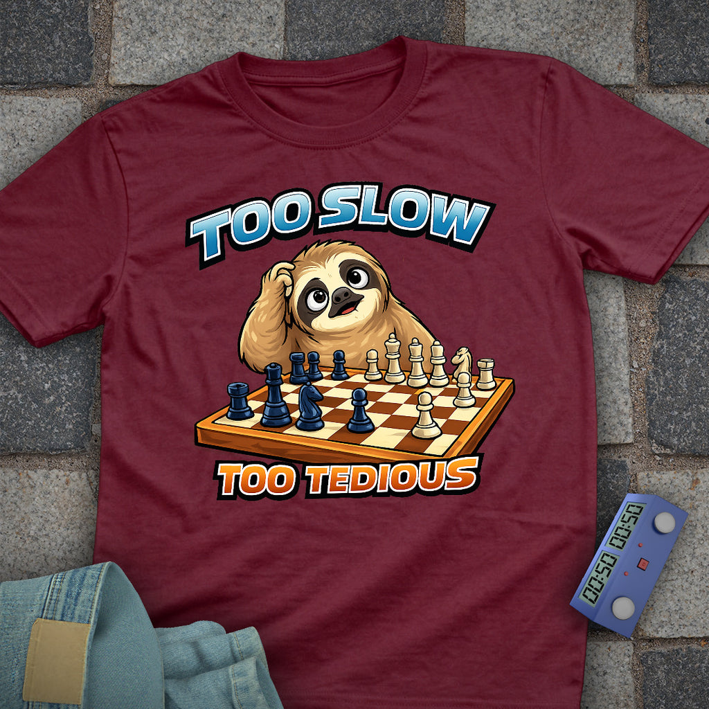 Too Slow, too Tedious Chess T-Shirt