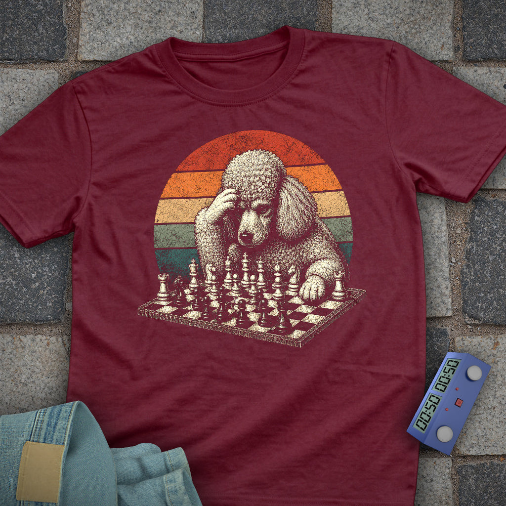 Poodle Retro T-Shirt