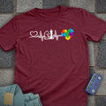 Heartbeat Autism Chess T-Shirt