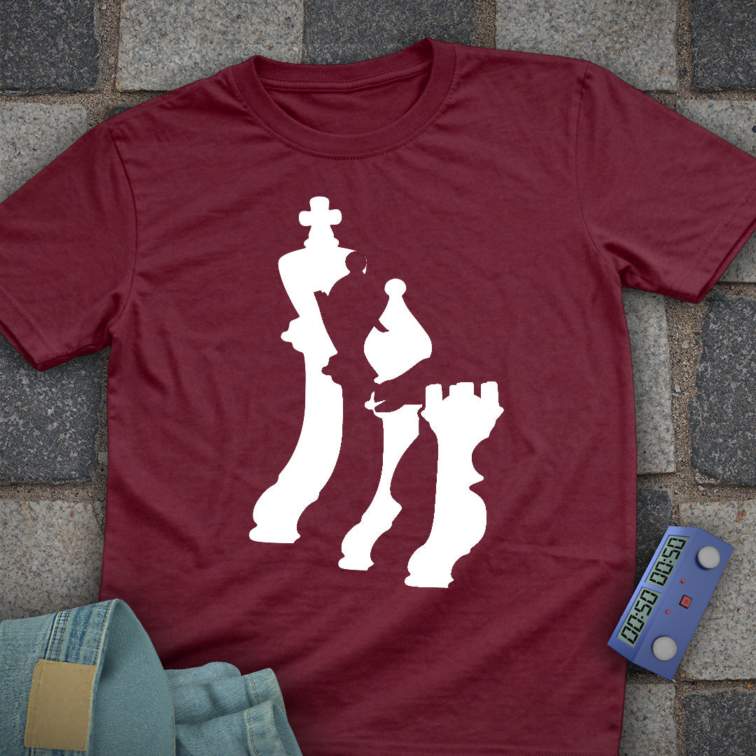 Negative Space Chess T-Shirt
