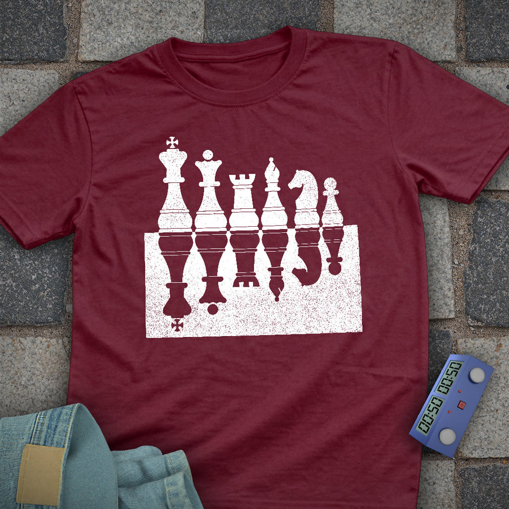 Mirror Shadow Chess T-Shirt