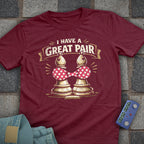 Bishop Pair Bra Chess T-Shirt