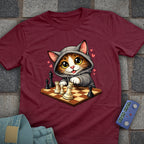 Cat Hoody Chess T-Shirt
