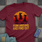 Fork Find Out Chess T-Shirt