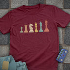 Retro Chess Pieces T-Shirt