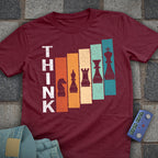 Think Staggered Retro T-Shirt
