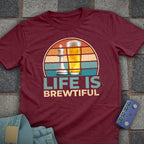 Life is Brewtiful Chess T-Shirt