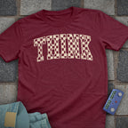 Think Checkered T-Shirt