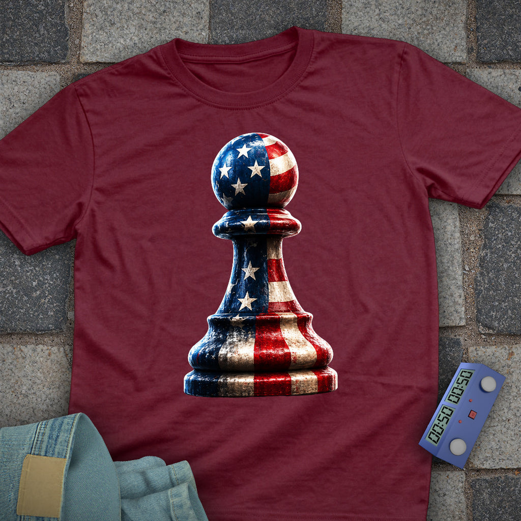 Patriot Chess Pawn T-Shirt