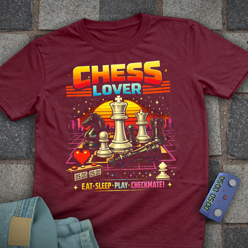 Chess Retro Lover T-Shirt