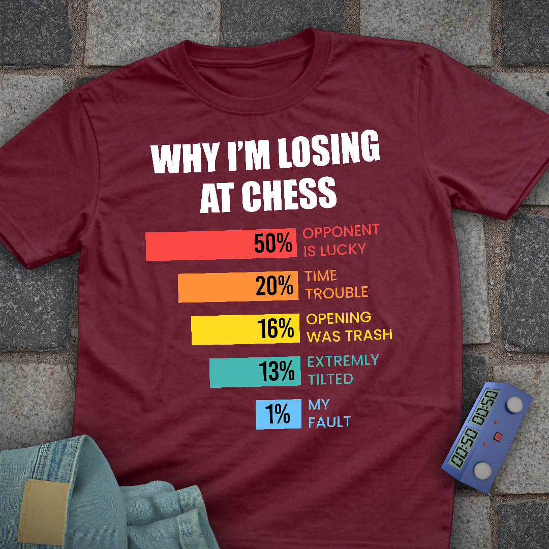 Why I'm Losing Chess T-Shirt