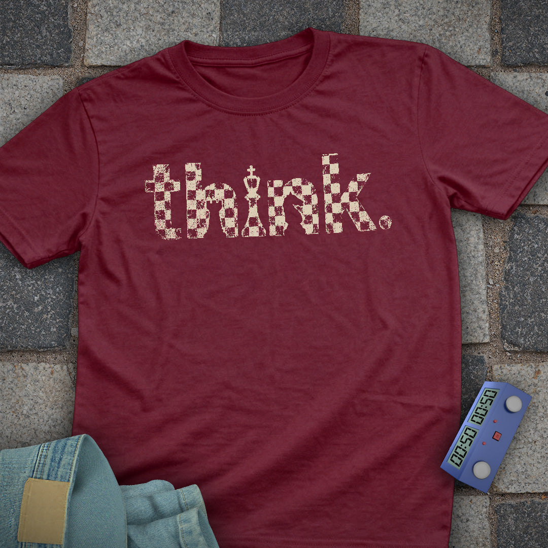 Checkered Think T-Shirt