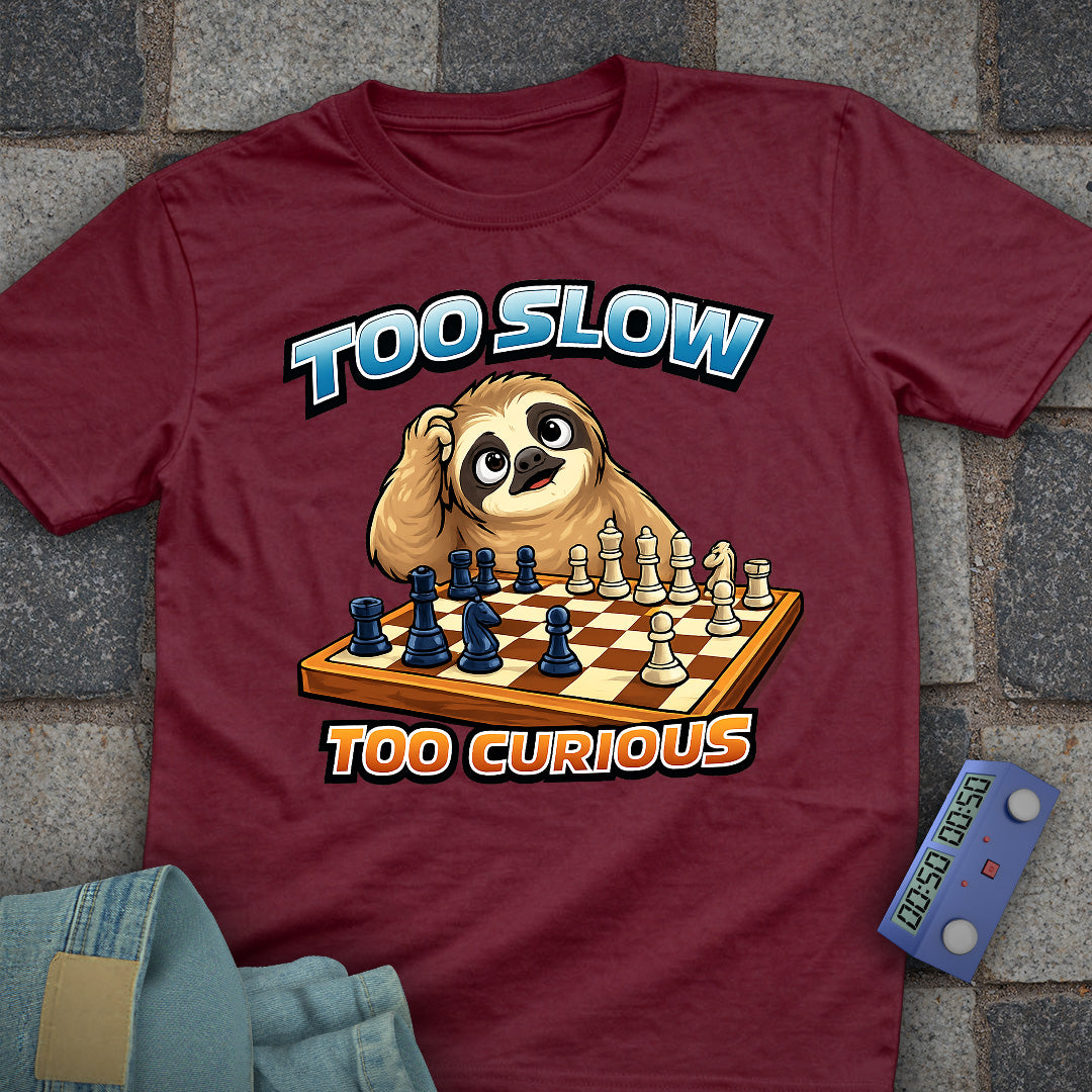 Too Slow, too Curious Chess T-Shirt