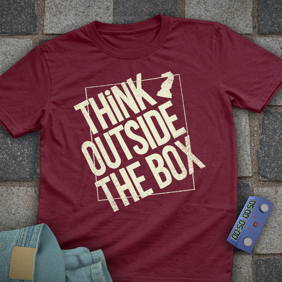 Think Outside Chess Box T-Shirt