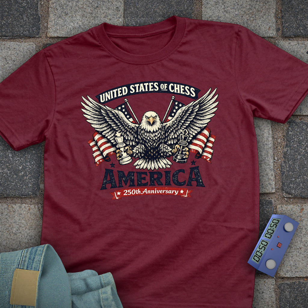 Anniversary USA Chess T-Shirt