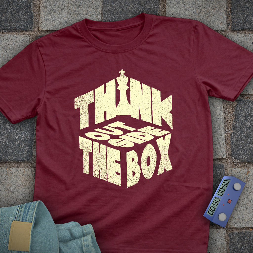 Think Outside Chess Box T-Shirt
