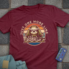 Sloth One Line Chess T-Shirt