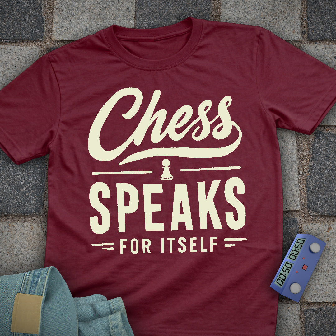 Chess Speaks Itself T-Shirt