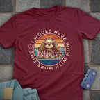 Sloth More Time Chess T-Shirt