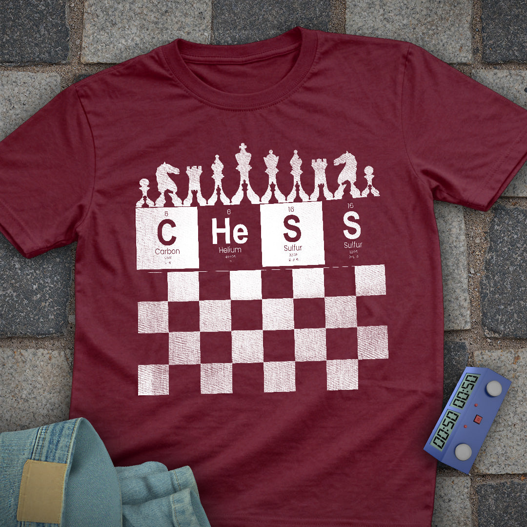 Chess Periodic Table T-Shirt