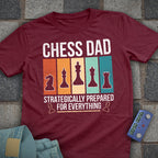 Strategic Chess Dad T-Shirt