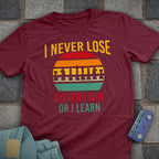 Win or Learn Chess T-Shirt