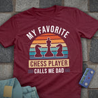 Dad Chess Player T-Shirt