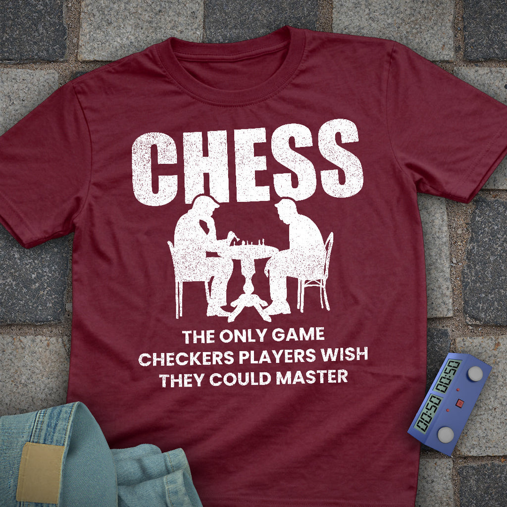 Checkers Players Chess T-Shirt