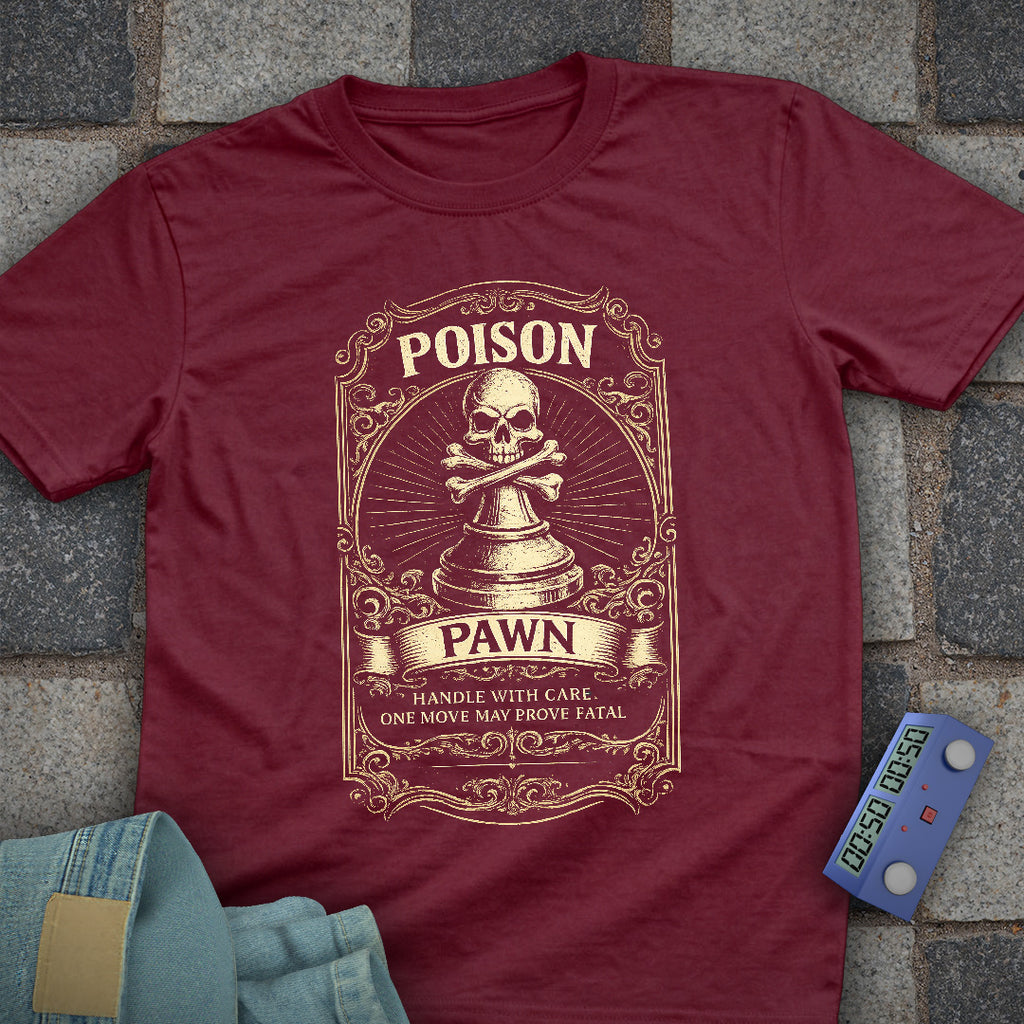 Poison Pawn Chess T-Shirt