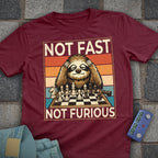 Not Fast. Not Furious Chess T-Shirt