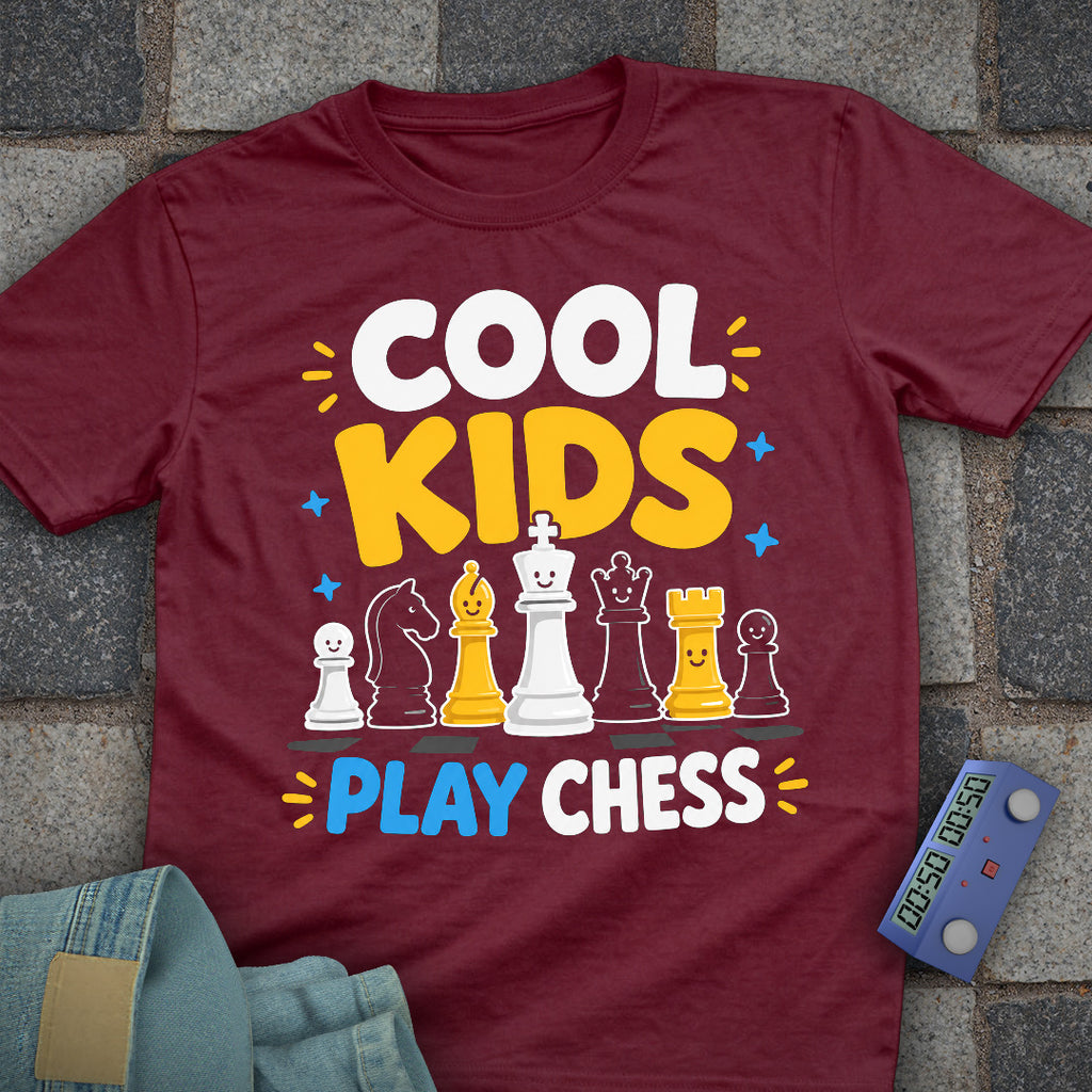 Cool Kids Play Chess T-Shirt