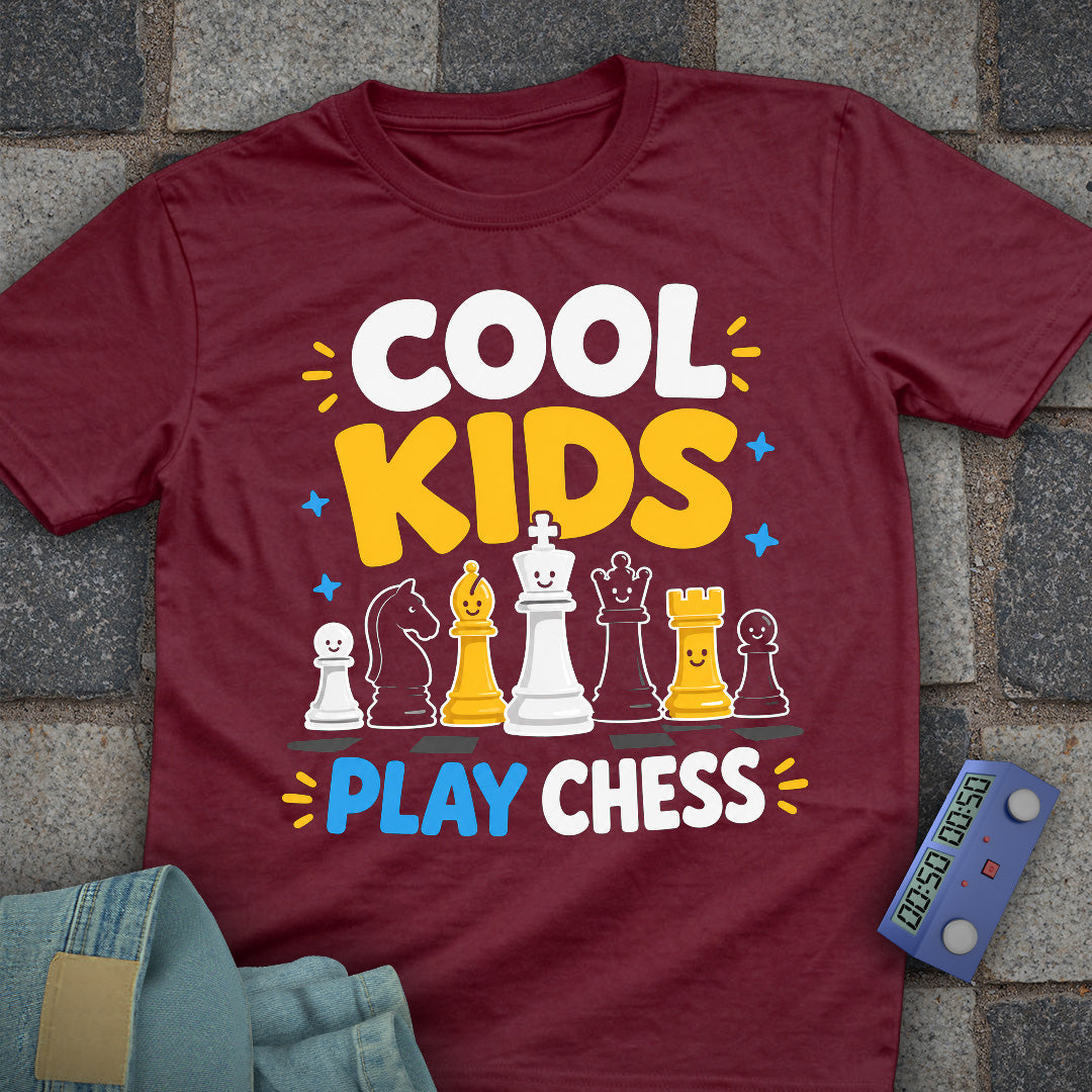 Cool Kids Play Chess T-Shirt