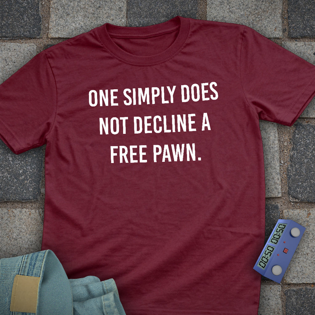 Free Pawn Chess T-Shirt