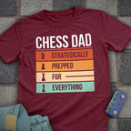 Dad Chess Strategic T-Shirt