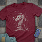 Grunge Knight Chess T-Shirt