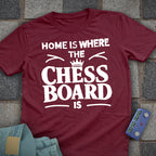 Home Chess Board T-Shirt