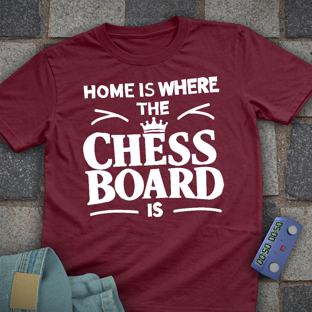 Home Chess Board T-Shirt