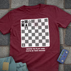 Iconic Puzzle Chess T-Shirt