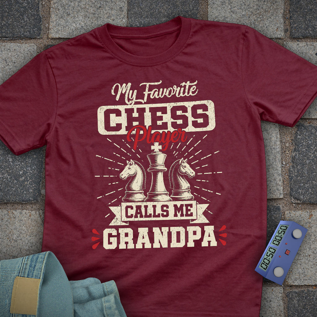 Favorite Chess Grandpa T-Shirt