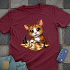 Cat playing Chess T-Shirt