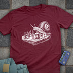 Snail Playing Chess T-Shirt