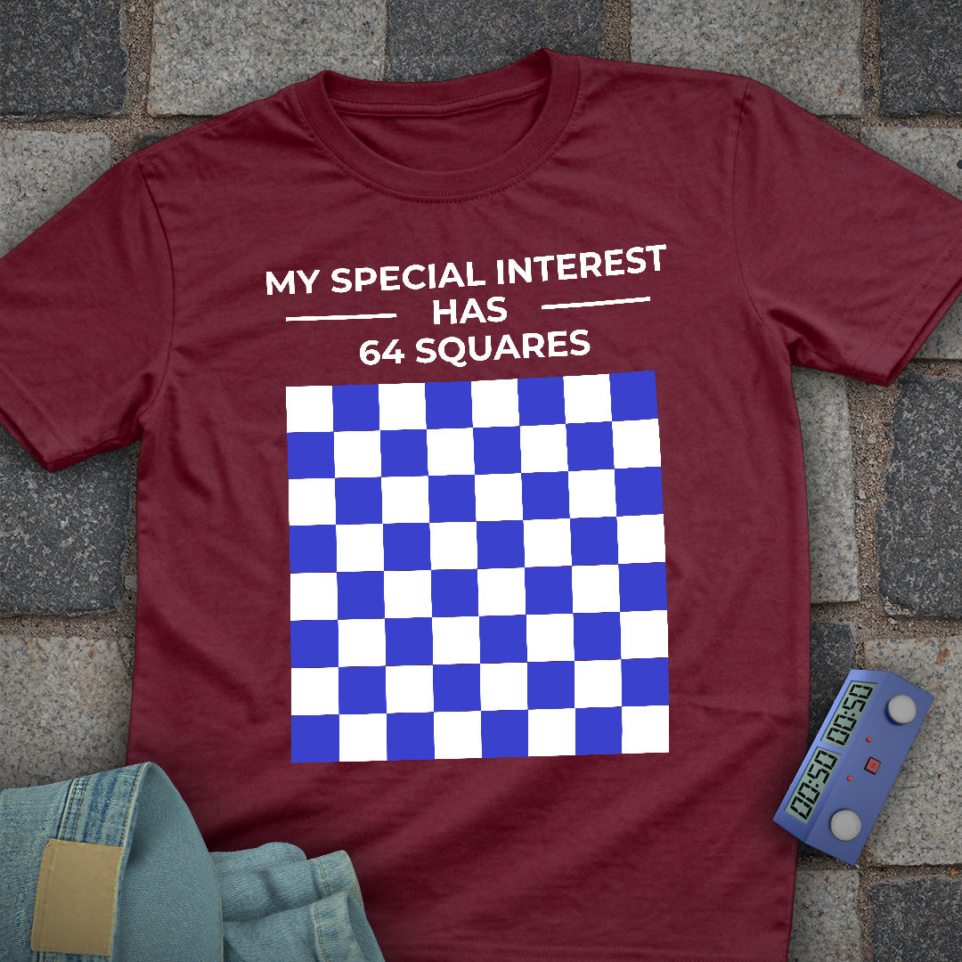 64 Squares Chess T-Shirt